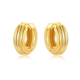 Orstarry S925 Sterling Silver 18k Gold Modern Square Earrings Hoop Earrings For Women Jewelry Trendy Anniversary Gifts
