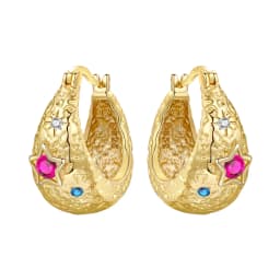 Orstarry S925 Sterling Silver 18k Gold Modern Square Earrings Hoop Earrings For Women Jewelry Trendy Anniversary Gifts