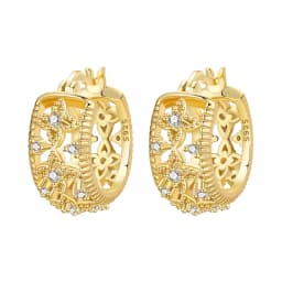 Orstarry S925 Sterling Silver 18k Gold Modern Square Earrings Hoop Earrings For Women Jewelry Trendy Anniversary Gifts