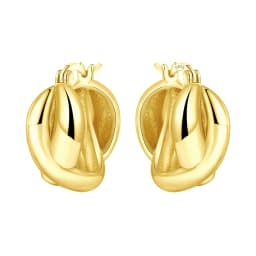 Orstarry S925 Sterling Silver 18k Gold Modern Square Earrings Hoop Earrings For Women Jewelry Trendy Anniversary Gifts