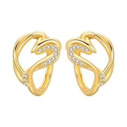 Orstarry S925 Sterling Silver 18k Gold Modern Square Earrings Hoop Earrings For Women Jewelry Trendy Anniversary Gifts