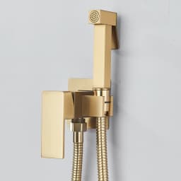 Bidet Toilet Sprayer Faucet Brass Bidet Faucet Muslim Ducha Higienica Hot Cold Water Mixer Tap Toilet Faucets