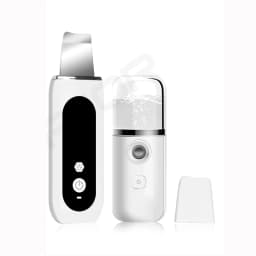 Ultrasonic Skin Scrubber Facial Peeling Machine Black Dots Acne Pore Deep Cleaning Ultrasonic Face Scrubber Blackhead Remover