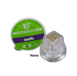 10pcs Green Disposable Cartridge Gold Plated 10/25/64 Pins Nano Tattoo Accessory Facial Machine Accessory 