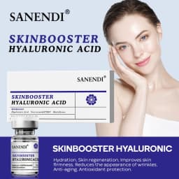 Sanendi Hyaluronic Acid PDRN GLUTATHIONE Retionl Serum for Face Dr.Pen DEEP HYDRATION Firmness Anti-aging 7ML*5Vials