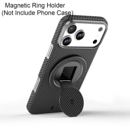 WiWU Aramid Fiber Magnetic Ring Holder for iPhone 17 Pro Max 360°Rotation Mobile Phone Stand for iPhone 16 15 Phone Bracket