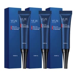 1/2/3pcs VENZEN Men's Eye Cream Anti Dark Circles Remove Eye Bags Firming Moisturizing Eyes Cream for Men Eyes Skin Care
