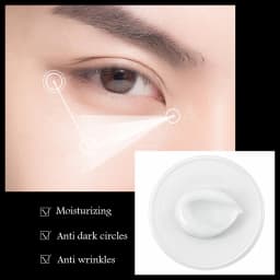 1/2/3pcs VENZEN Men's Eye Cream Anti Dark Circles Remove Eye Bags Firming Moisturizing Eyes Cream for Men Eyes Skin Care