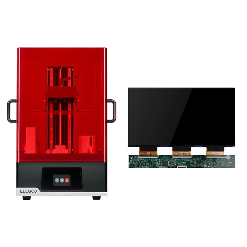 Elegoo Jupiter SE 12.8 inch 6K Monochrome Original LCD Screen Replacement 3D Printer Part