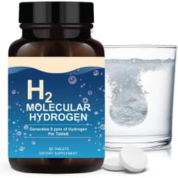 H2 Molecular Hydrogen Water Tablets Hydrogen & Magnesium Supplement Support Energy Production, Recovery, Cognitive Function