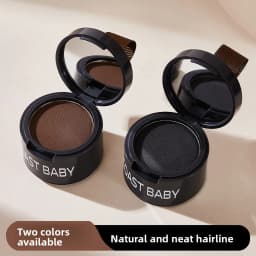 Hairline Powder — Hairline Shading, Contouring, & Hair Concealer; Natural Coverage, Unisex