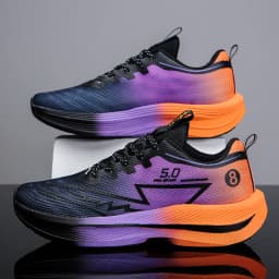 New Men's Soft Cushion Shock Running Shoes Tennis Marathon Sports Breathable Light Women's Comfortable Athletic Nonskid Sneakers