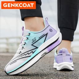 New Men's Soft Cushion Shock Running Shoes Tennis Marathon Sports Breathable Light Women's Comfortable Athletic Nonskid Sneakers