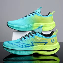 New Men's Soft Cushion Shock Running Shoes Tennis Marathon Sports Breathable Light Women's Comfortable Athletic Nonskid Sneakers
