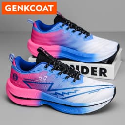 New Men's Soft Cushion Shock Running Shoes Tennis Marathon Sports Breathable Light Women's Comfortable Athletic Nonskid Sneakers