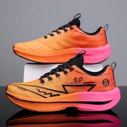 New Men's Soft Cushion Shock Running Shoes Tennis Marathon Sports Breathable Light Women's Comfortable Athletic Nonskid Sneakers