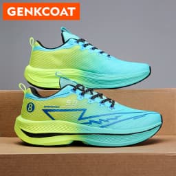 New Men's Soft Cushion Shock Running Shoes Tennis Marathon Sports Breathable Light Women's Comfortable Athletic Nonskid Sneakers