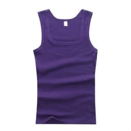 HOT Men's Pure Cotton Tight Vest Casual Sports Tank Tops Middle-aged Sleeveless Basic Tops Quick Drying Bodybuilding Vest