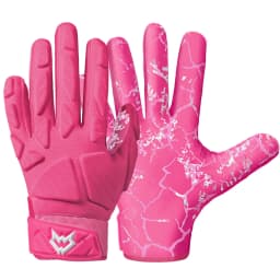 A Pair of Wvvou Football Catching Gloves, Thickened Cushioning Anti-Collision Pads, 3D Cut Training Gloves, Professional Gloves for Improving Grip and Catching