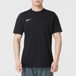 Nike Men's Running and Fitness Training Sportswear Round-Neck Breathable Quick-Drying Short-Sleeved Jersey