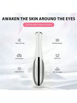 2026Electric Eye Massager Vibration Wrinkle Anti-Ageing Eye Massage Dark Circle Removal Beauty Face Eye Care Pen