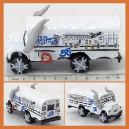 Cars Toy The Thunder Hollow Speedway Racer Crazy Miss Fritter School Bus Metal Diecasting Toy Car Model Children's Birthday Gift