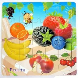 20Piece 3D Wooden Puzzle Cartoon Animal Vehicle Cognitive Jigsaw Puzzle Early Learning Educational Puzzle Toys for Children