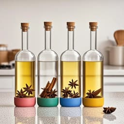 Inmeet Creative Bubble wine Bottle/Bar Juice Bottle/Cocktail Bottle/Oil Bottle With scale Bartender Supplies 800ML 1PCS