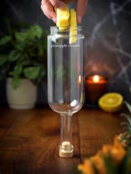 Inmeet Creative Bubble wine Bottle/Bar Juice Bottle/Cocktail Bottle/Oil Bottle With scale Bartender Supplies 800ML 1PCS