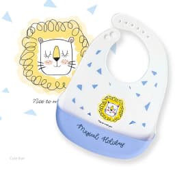 Waterproof Baby Bibs For Baby Kid Soft Silicone Feeding Bib Summer Baby Stuff Feeding Cartoon Print Girl Boy Bibs Burp Cloths