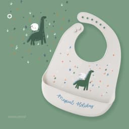 Waterproof Baby Bibs For Baby Kid Soft Silicone Feeding Bib Summer Baby Stuff Feeding Cartoon Print Girl Boy Bibs Burp Cloths