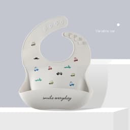 Waterproof Baby Bibs For Baby Kid Soft Silicone Feeding Bib Summer Baby Stuff Feeding Cartoon Print Girl Boy Bibs Burp Cloths