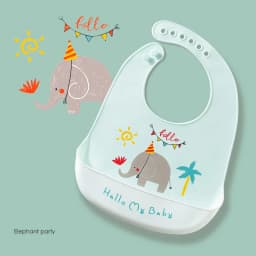 Waterproof Baby Bibs For Baby Kid Soft Silicone Feeding Bib Summer Baby Stuff Feeding Cartoon Print Girl Boy Bibs Burp Cloths