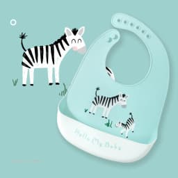 Waterproof Baby Bibs For Baby Kid Soft Silicone Feeding Bib Summer Baby Stuff Feeding Cartoon Print Girl Boy Bibs Burp Cloths