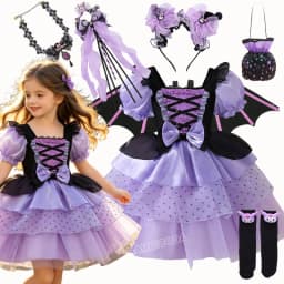2026 Halloween Lolita Dress Girls Kawaii Cartoon Maid Outfit Cosplay Costume Princess Dress Festival Gifts