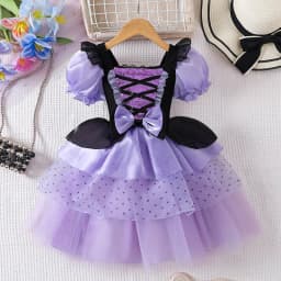2026 Halloween Lolita Dress Girls Kawaii Cartoon Maid Outfit Cosplay Costume Princess Dress Festival Gifts