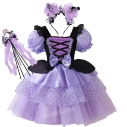 2026 Halloween Lolita Dress Girls Kawaii Cartoon Maid Outfit Cosplay Costume Princess Dress Festival Gifts