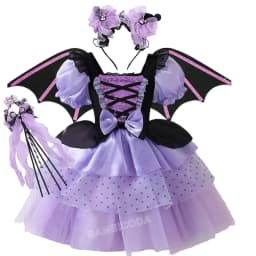 2026 Halloween Lolita Dress Girls Kawaii Cartoon Maid Outfit Cosplay Costume Princess Dress Festival Gifts