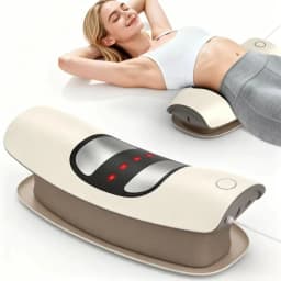 Multifunctional Lumbar Traction Device Waist Massager Waist Spine Support Back Massage Stretcher with Vibration Airbag Traction