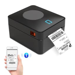 Bluetooth Thermal Label Printer,4X6 Shipping Label Printer for Shipping Packages,Support Windows/Mac/iOS/Android
