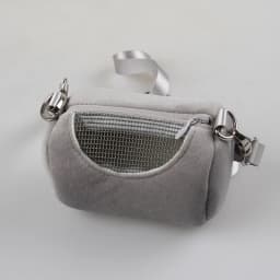 (Ce14)Hamster Carrier Bags Cross Body Bag Cylinder Design Practical House Travel Portable Squirrel Visible Mesh Pet Cage