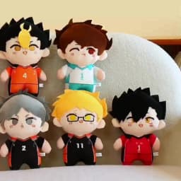 23cm Haikyuu!! Plush Toys Lovely Haikyuu Anime Dolls Hinata Shoyo & Tobio Kageyama & Daichi Sawamura Peluche Toy Collection Gift
