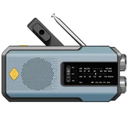 Emergency Radio Solar Hand Crank NOAA Weather Radio AM FM Portable 2000mAh Power Bank Rechargeable Survival Gear LED Camping Flashlight Reading Lamp SOS Alarm Hurricane Earthquake Emergency Kit Battery Operated For Home Outdoor Adventures Hiking