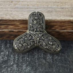 Nostalgia Nordic Viking Amulet Brooch Sweden Scandinavian Fibula Ancient Brooches Mens Womens Brosch Jewelry Talisman