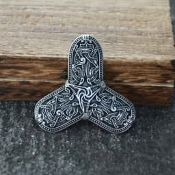 Nostalgia Nordic Viking Amulet Brooch Sweden Scandinavian Fibula Ancient Brooches Mens Womens Brosch Jewelry Talisman