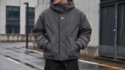 Mens High Street Trendy Casual Fashion Jacket Youth Loose Fit Outdoor Coat Lightweight Breathable Daily Wear For Young Adult Men