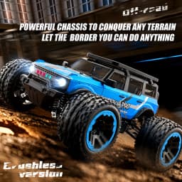 ZNLYRION RC Car SG201MAX PRO 1:20 4WD 40KM/H Brushed or 55KM/H Brushless Full Proportional Remote Control Truck with LED Lights Independent Suspension Metal Drive Shaft