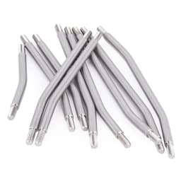 10Pcs 313/324mm Stainless Steel Linkage Chassis Link Rod Set for 1/10 Axial SCX10 II 90046 RC Crawler Upgrade Parts