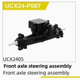 UDIRC UCX2405 1/24 RC Car Upgrade Kit Counterweight Brass Coupler Metal Front Axle Center Drive Shaft Car Shell Parts