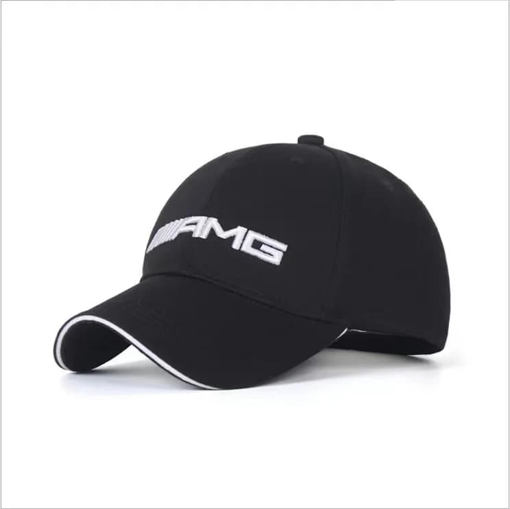 Outdoor Mesh Hat Snapback Summer Sports Hat For Mercedes Benz AMG W212 W204 W168 CLA Embroidered Cap Key Rings